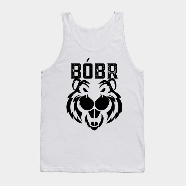 Bober | Bóbr | Polish Beaver | Meme from Poland | Slav | Slavic Tank Top by octoplatypusclothing@gmail.com